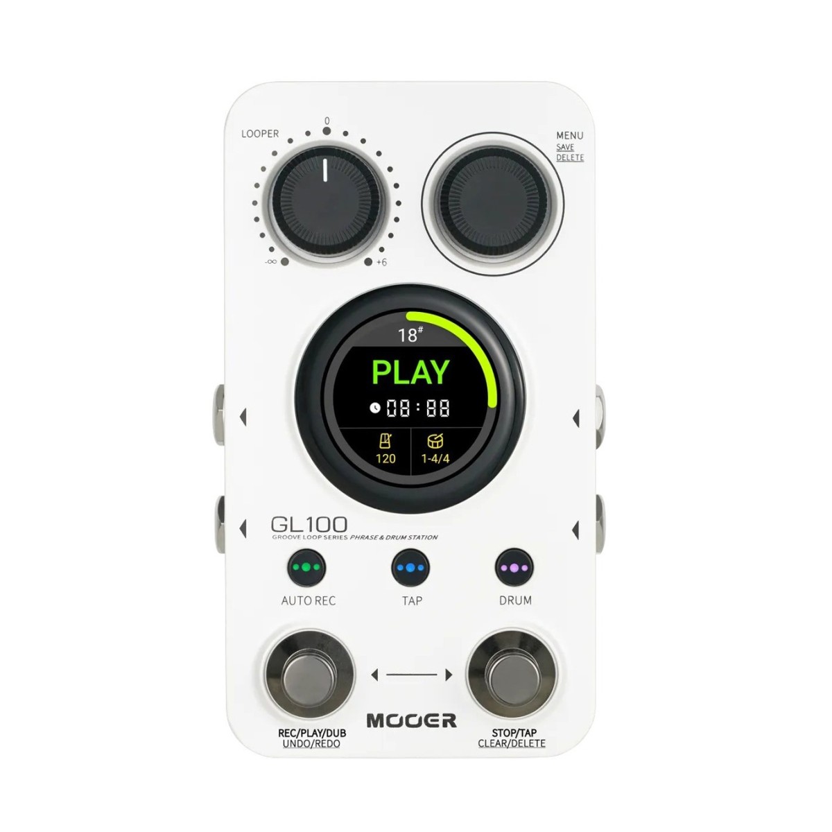 Mooer GL100 Groove Loop and Drum Station