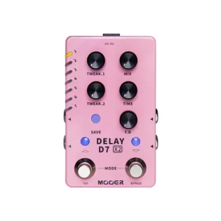 Mooer D7 X2 Stereo Delay Pedal