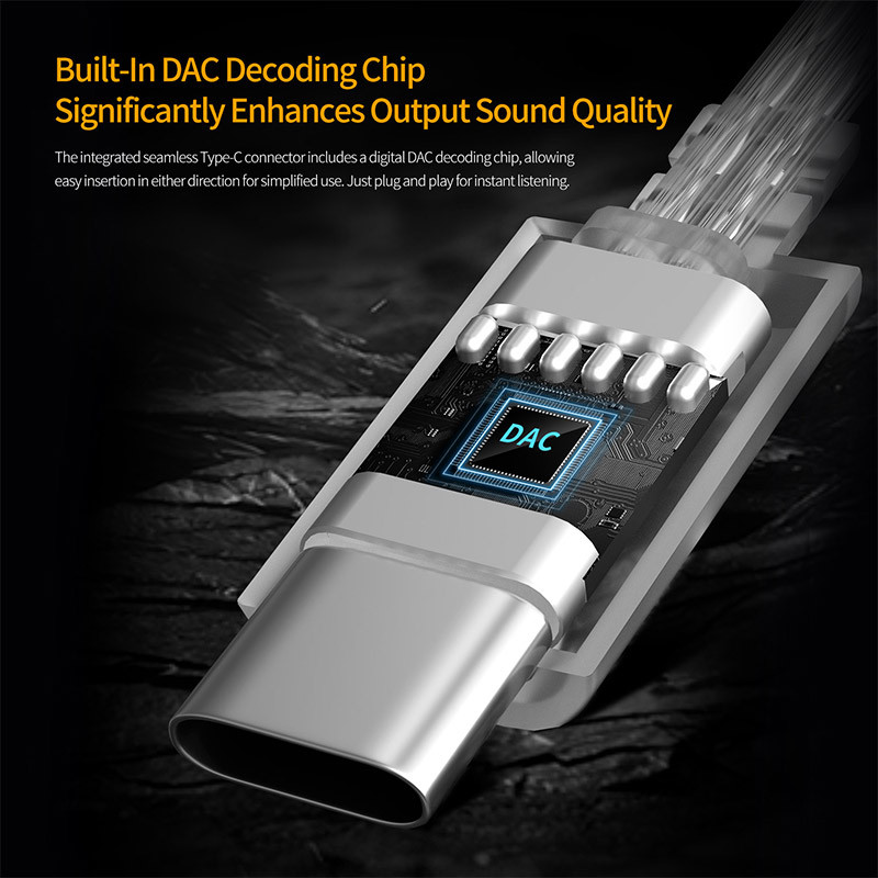 KZ USB Type-C IEM Cable - No Mic - Image 2
